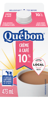 473ML CRÈME A CAFÉ 10% QUEBON