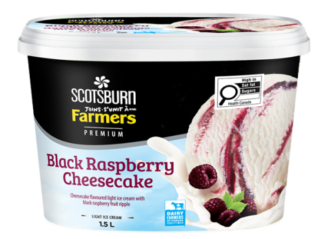 1.5L SCOTSBURN BLACK RASPBERRY CHEESECAKE