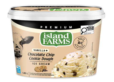 1.65L BRISURES DE CHOCOLAT PATE BISCUIT