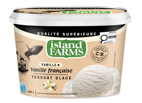1.65L YOG GLACÉ VANILLE FRANÇAISE ISLAND FARMS