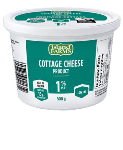 500G 1% FROMAGE COTTAGE ISLAND FARM