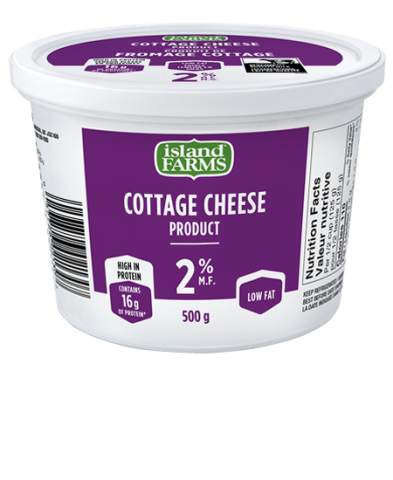 500G 2% FROMAGE COTTAGE ISLAND FARM