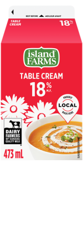 473ML CRÈME 18% ISLAND FARM
