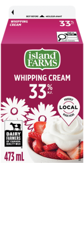473ML CRÈME 33% ISLAND FARM