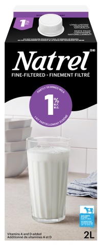 2L NATREL FINE FILTERED MILK 1%