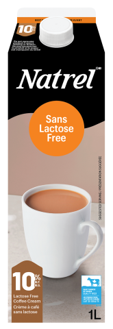 1L CRÈME 10% SANS LACTOSE NATREL