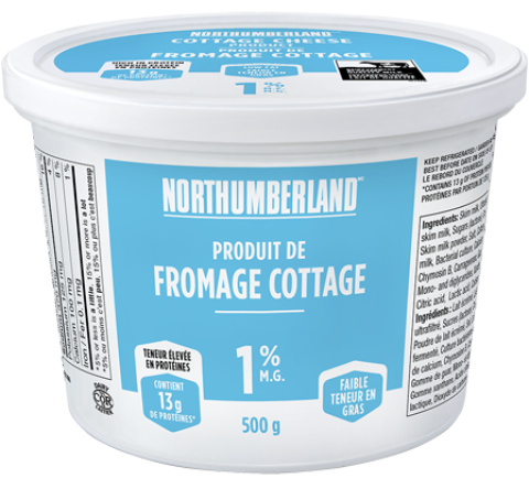 500GM 1% FROMAGE COTTAGE 