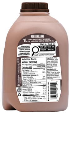 1L NORTHUMBERLAND CHOCOLATE MILK 2% JUG