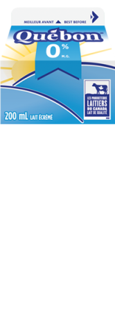 200ML QUÉBON LAIT 0%