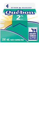 200ML QUÉBON MILK 2%