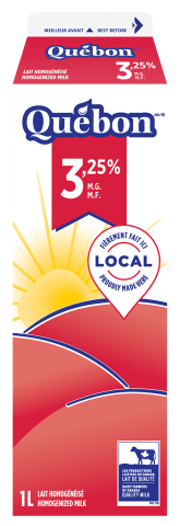 1L QUÉBON MILK 3.25%