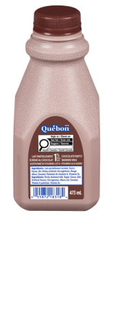 473ML QUÉBON LAIT AU CHOCOLAT 1% BOUTEILLE