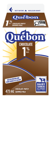 473ML QUÉBON CHOCOLATE MILK 1%