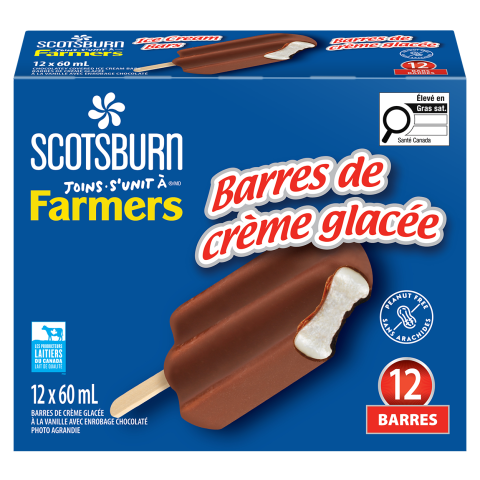 12X60ML SCOTSBURN VANILLA ICE CREAM BAR