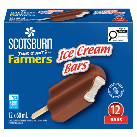 12X60ML SCOTSBURN VANILLA ICE CREAM BAR