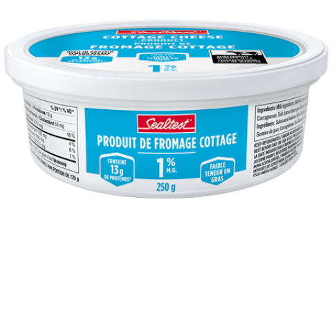 SEALTEST PRODUIT DE FROMAGE COTTAGE 1%