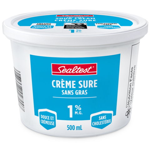 500ML CRÈME SURE 1% SEALTEST