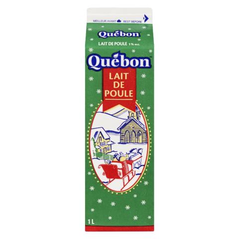 1 LT LAIT DE POULE QUEBON