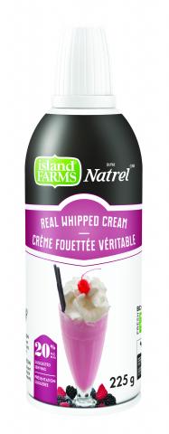 225G CRÈME FOUETTÉE AEROSOL ISLAND FARM