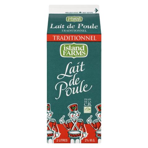 2L LAIT DE POULE TRAD ISLAND FARM