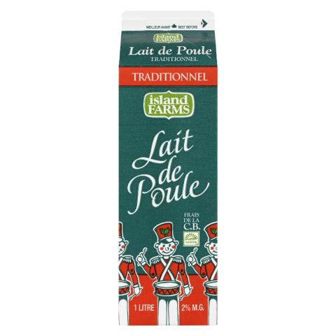 1L LAIT DE POULE TRAD ISLAND FARM