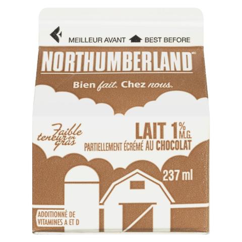 237ML 1% CHOCOLAT CARTON