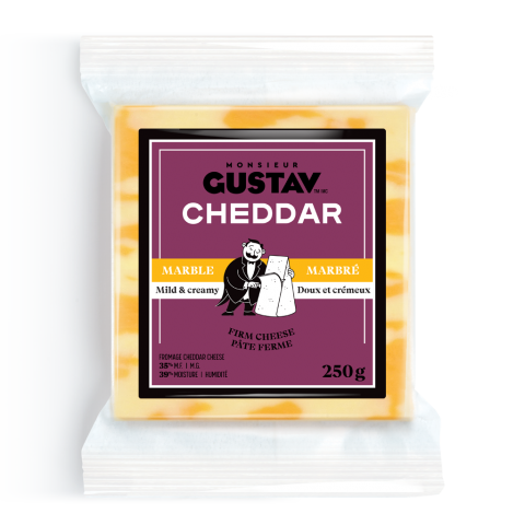 Cheddar Marbré Monsieur Gustav 16 X 250G