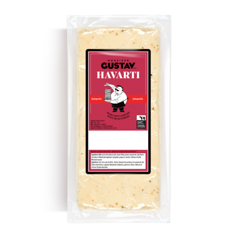 Havarti Jalapeño Monsieur Gustav 4 KG