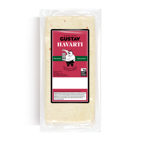 Havarti Fines herbes Monsieur Gustav 4 KG