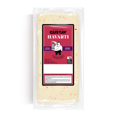 Havarti Légumes du jardin Monsieur Gustav 4 KG