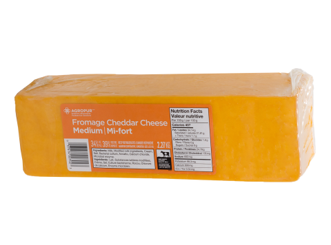 2.27KG CHEDDAR M-FORT COLORE