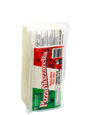 AGROPUR FROMAGE PIZZA MOZZARELLA, 20%M.G. 52%HUM., 4X2.27KG