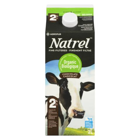 2L NATREL LAIT BIO CHOCOLAT 2%