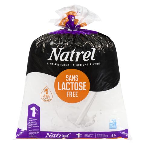 4LT NATREL SANS LACTOSE 1%